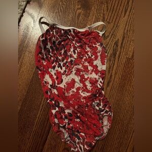 Salute V back Gymnastics Leotard